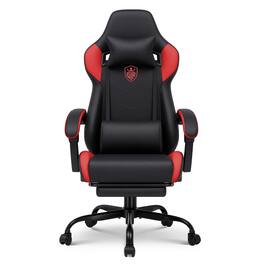 CloudRest Pro - Computer Chairs with Linkage Armrest Ergonomic Gaming Chair High Back Game Chair - Red