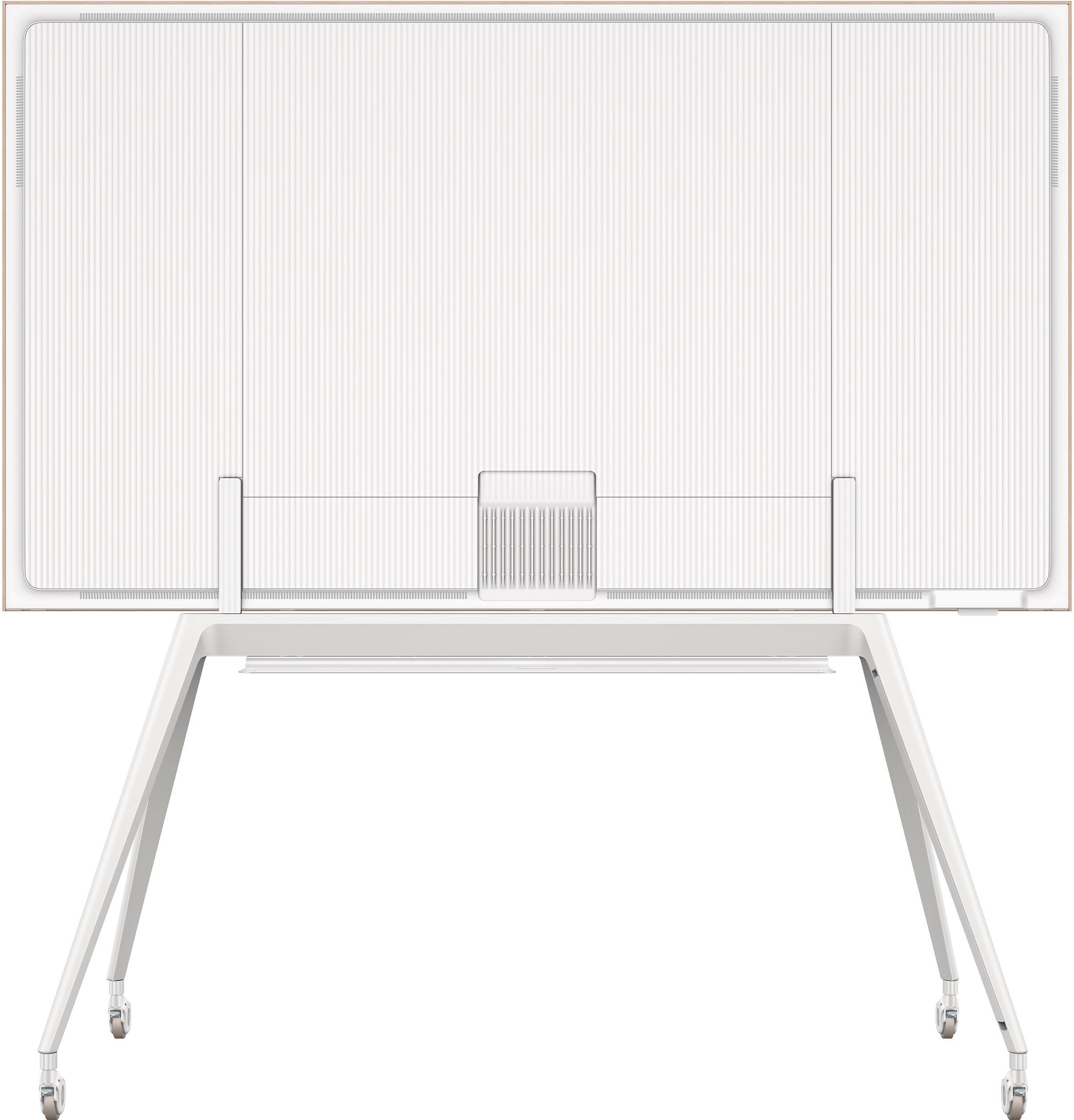 Alt View 32. TCL - NXTVISION TV Movable Floor Stand for 55”- 85” TCL NXTVISION TVs with Magnetic Decorative Cover - White.