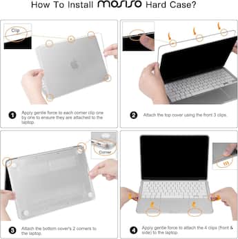 mosiso Protective Hard Shell Case for MacBook Neo 13 inch Model mosiso Protective Hard Shell Case for MacBook Neo 13 inch Model
