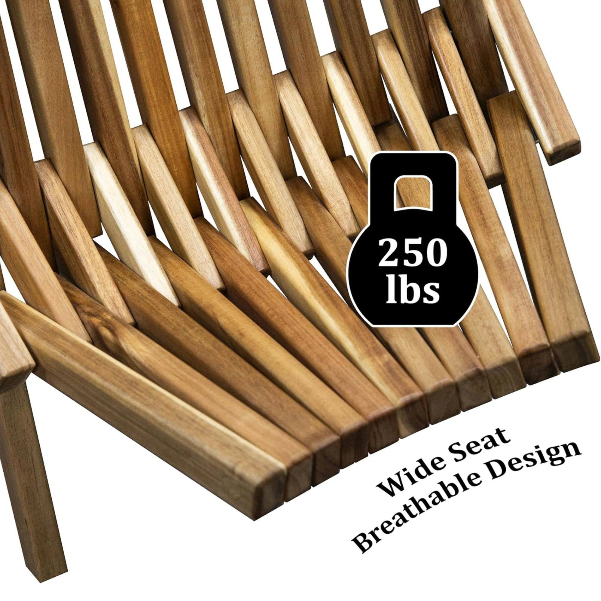 250 lbs Wide Seat Breathable Design