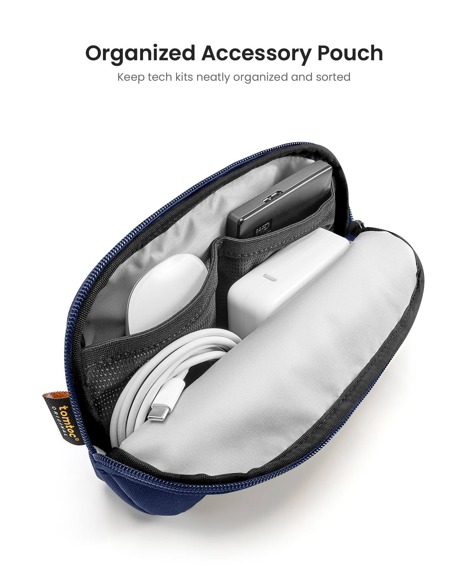 Organized Accessory Pouch  
Keep tech kits neatly organized and sorted  
JERIDISO  
tomtoc