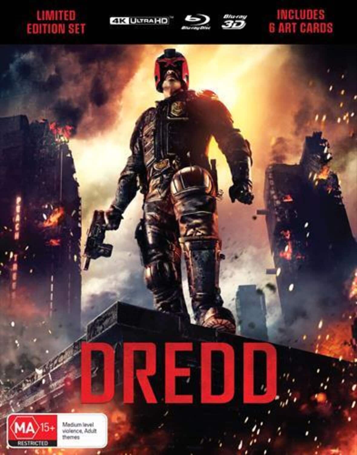 Dredd (Limited Edition With Art Cards)  - 4K Blu-Ray
