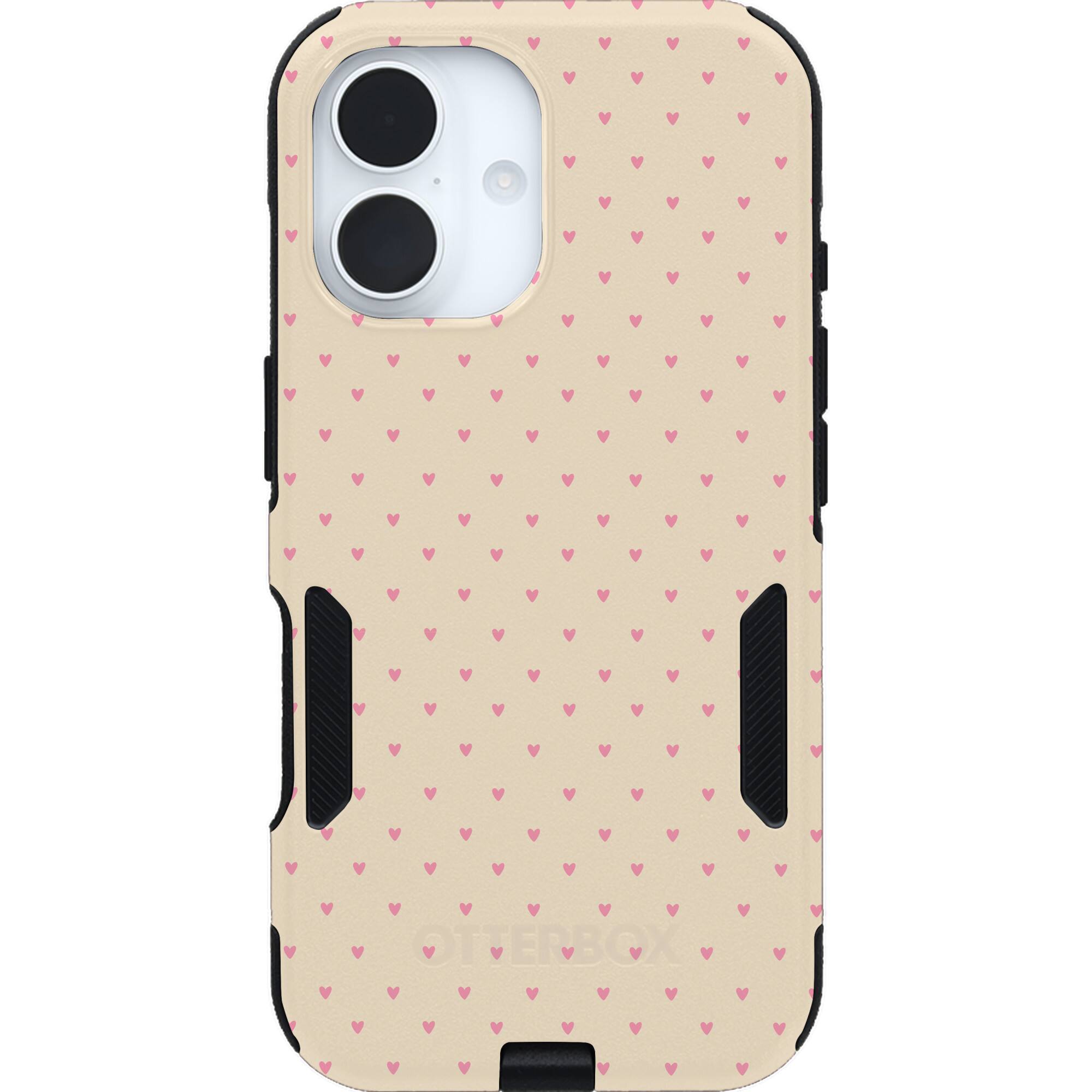 Sandstone Pink Hearts