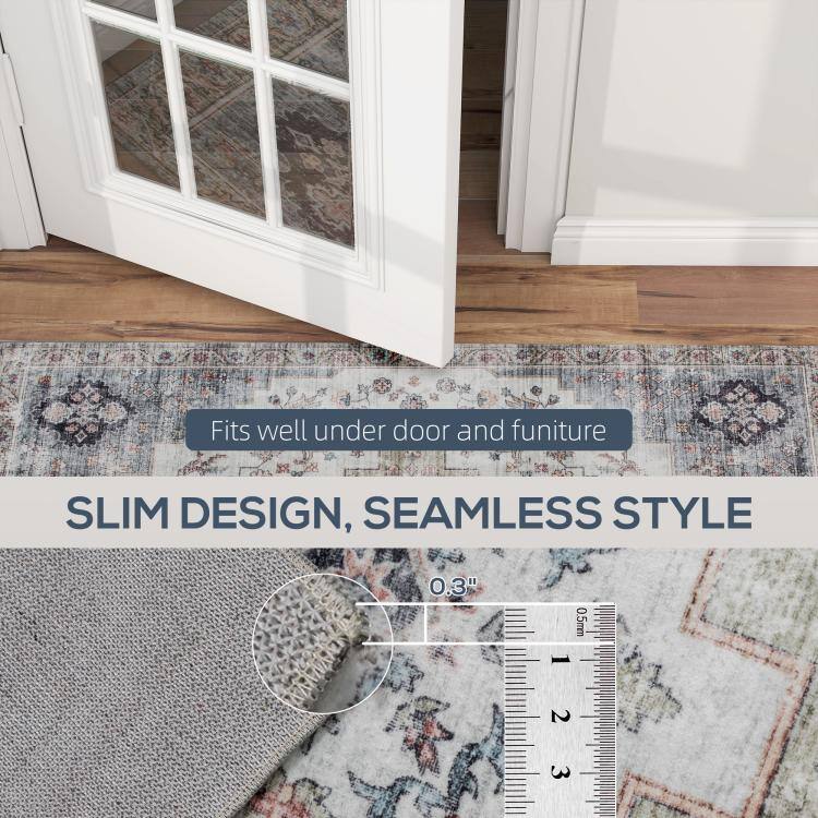 Fits well under door and furniture

SLIM DESIGN, SEAMLESS STYLE

0.3"
0.5mm

2
3