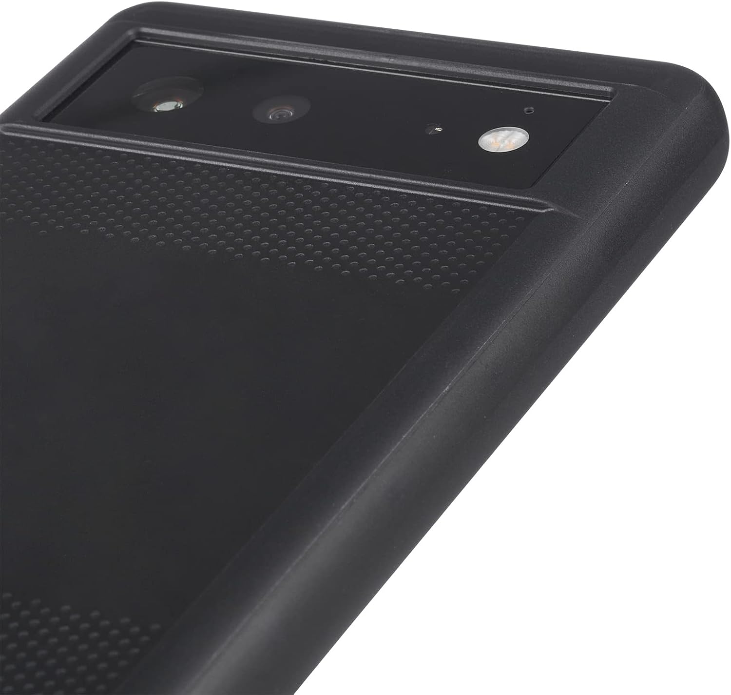 Angle. Pelican - Pelican Protector Anti-Microbial Protector Black Case - Google Pixel 6 - Black.