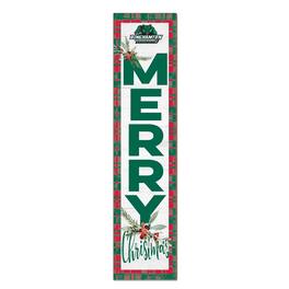 Jardine - Binghamton Bearcats 12'' x 48'' Outdoor Merry Christmas Leaner - White