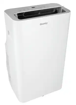 Front. Danby - 12,000 BTU 3-in-1 Portable Air Conditioner - WHITE.