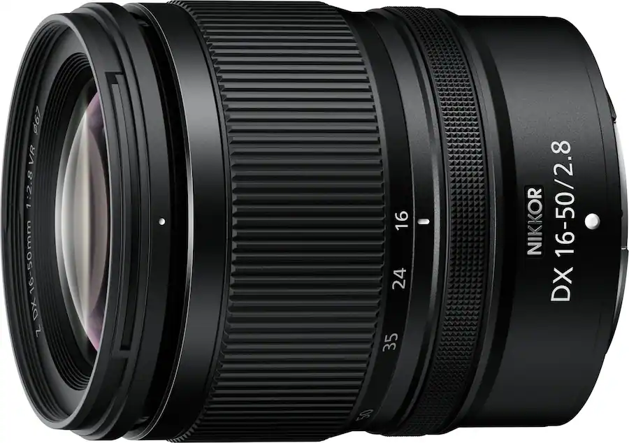 Nikon NIKKOR Z DX 16 50mm f/2.8 Wide angle Mirrorless Zoom VR Lens Nikon NIKKOR Z DX 16 50mm f/2.8 Wide angle Mirrorless Zoom VR Lens