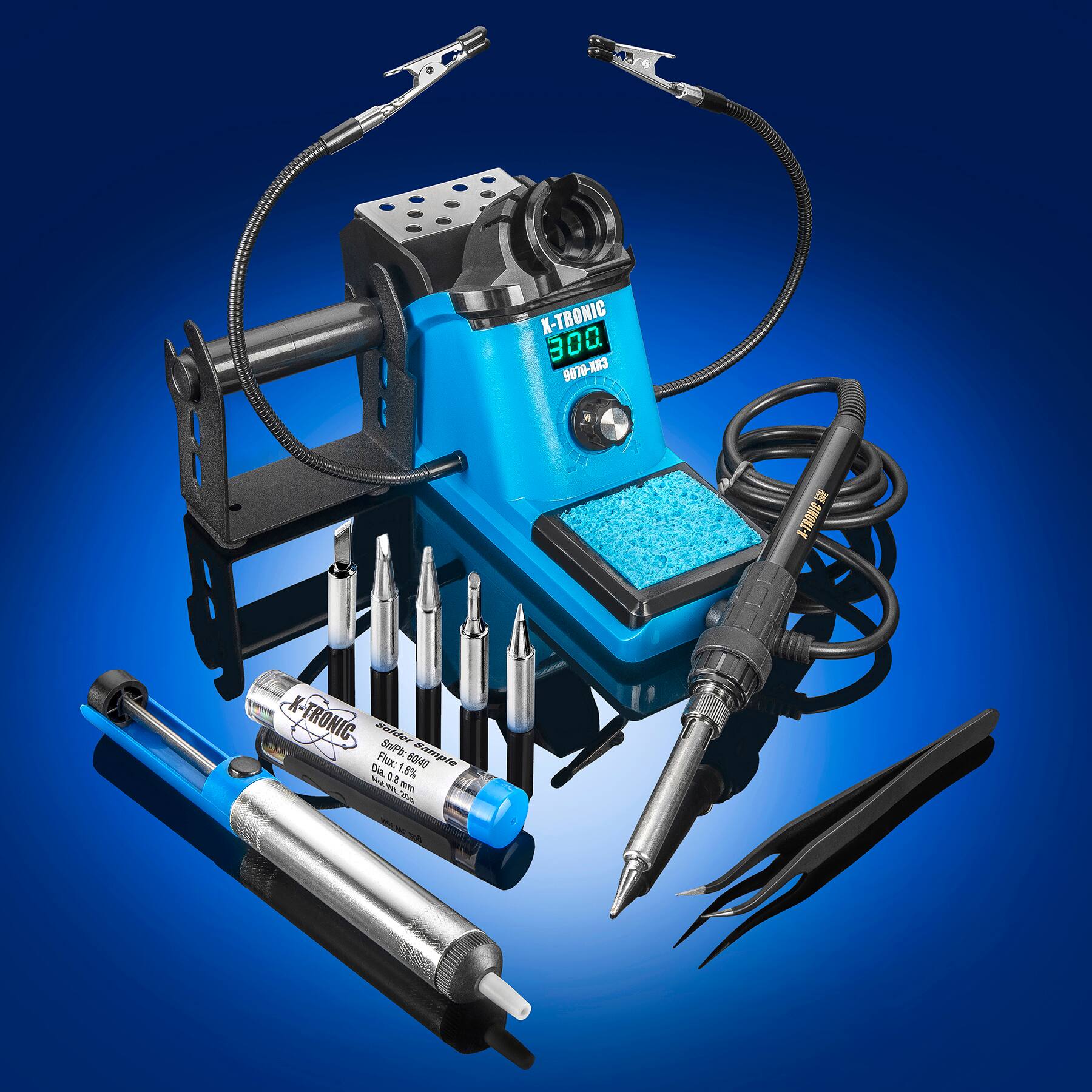 X-TRONIC 300 9070-KB3  
X-TRONIC  
K-FROWIC Flux: Solder SolPb: 60(40 Sample Dia. Net 8.0 1.8% WL min on