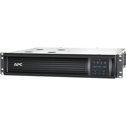 APC - 1500VA Smart UPS with SmartConnect, SMT1500RM2UC Rack Mount UPS Battery Backup, Sinewave, AVR, 120V, Line Interactiv - Black