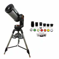 Front. Celestron - Celestron NexStar Evolution Series 9.25" Telescope + Telescope Accessory Kit.