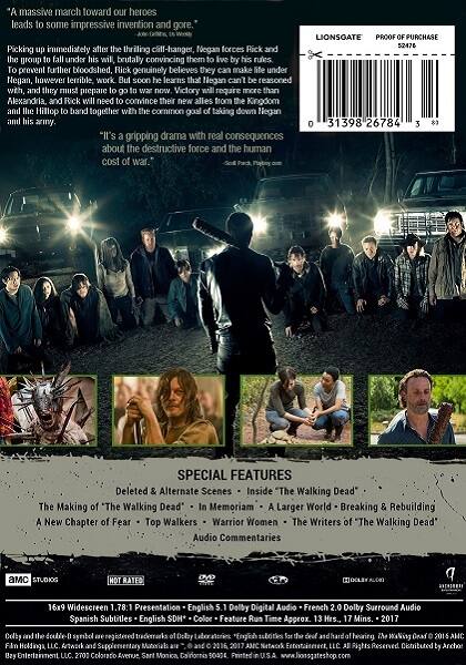 Alt View 1. The Walking Dead: The Complete Seventh Season   - DVD.