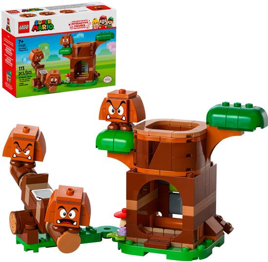 AI H SUPER LEGO MARIO A- AM INTERACTIVE FIGURES - I 7+ 71433 Geonber Mansion - 173 pcs/pzs - Tamagochi - Includes 1 caterpillar figure.