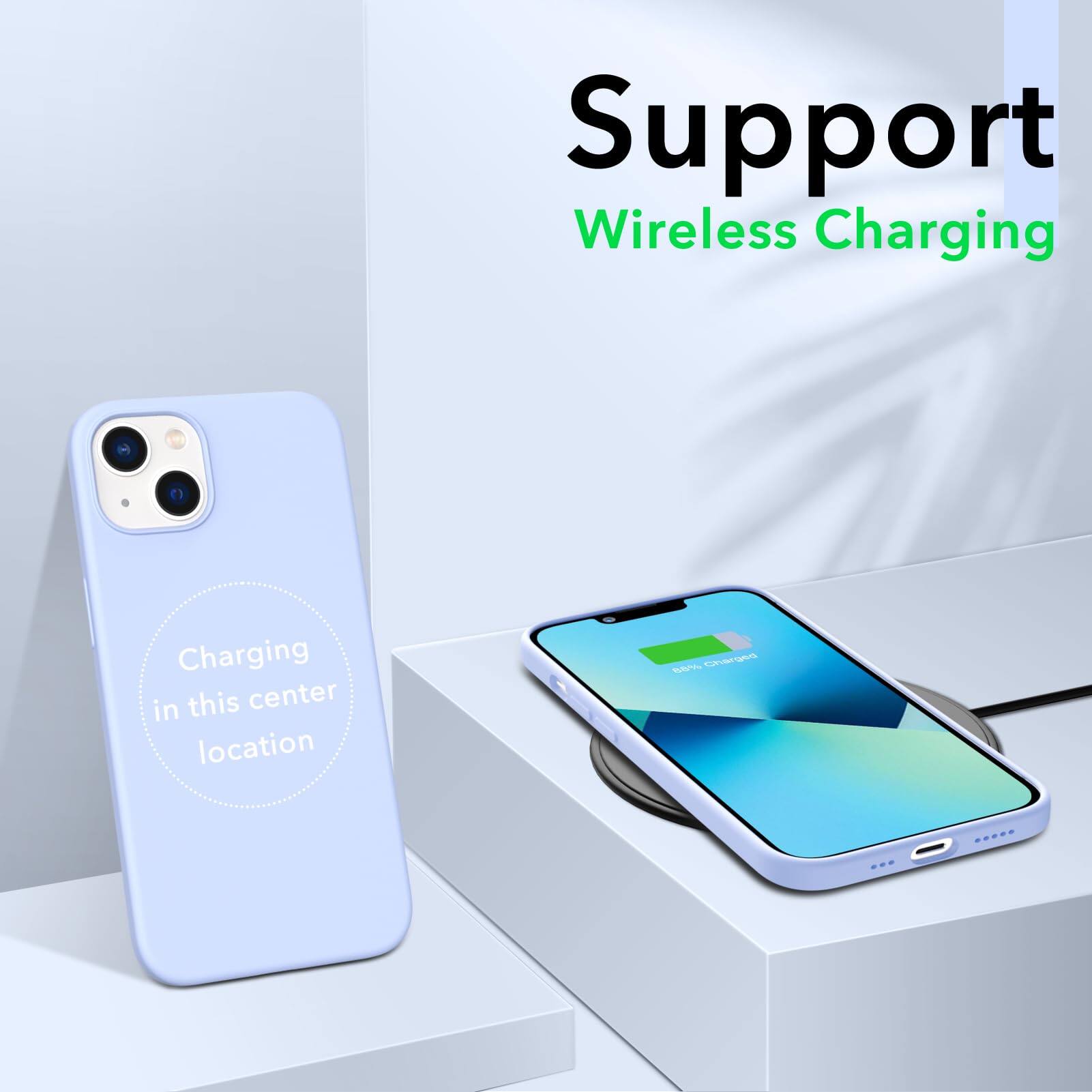 Support Wireless Charging Charging in this center location