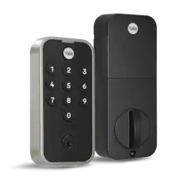 Yale - Code Keypad Deadbolt - Satin Nickel