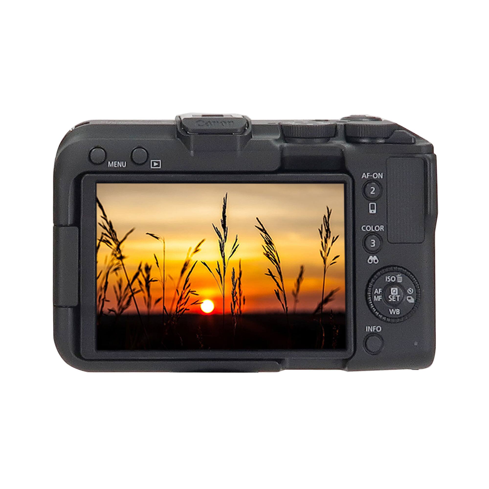 MENU  
AF-ON  
COLOR  
ISO  
AF MF  
SET  
WB  
INFO