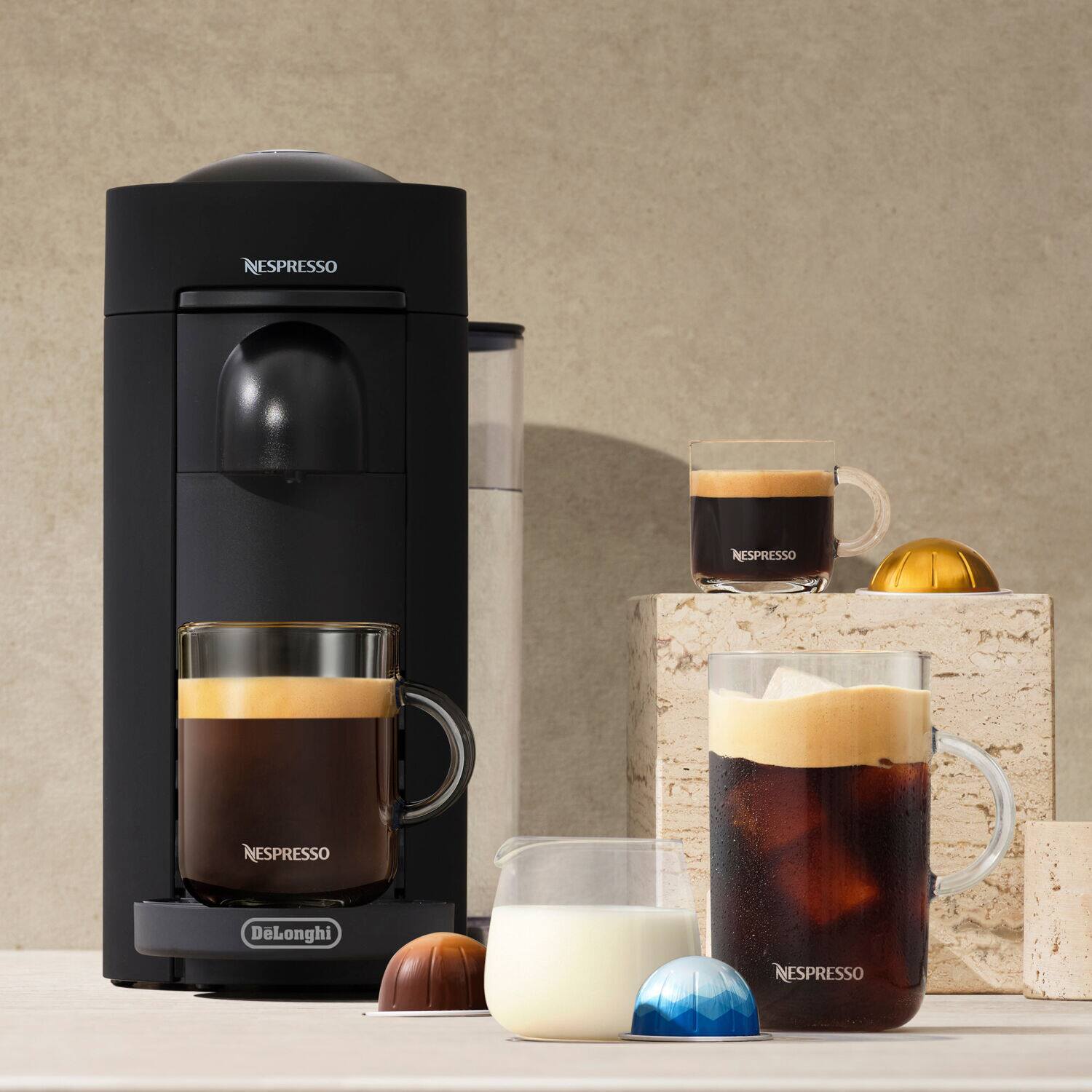 NESPRESSO  
NESPRESSO  
DeLonghi  
NESPRESSO  
NESPRESSO