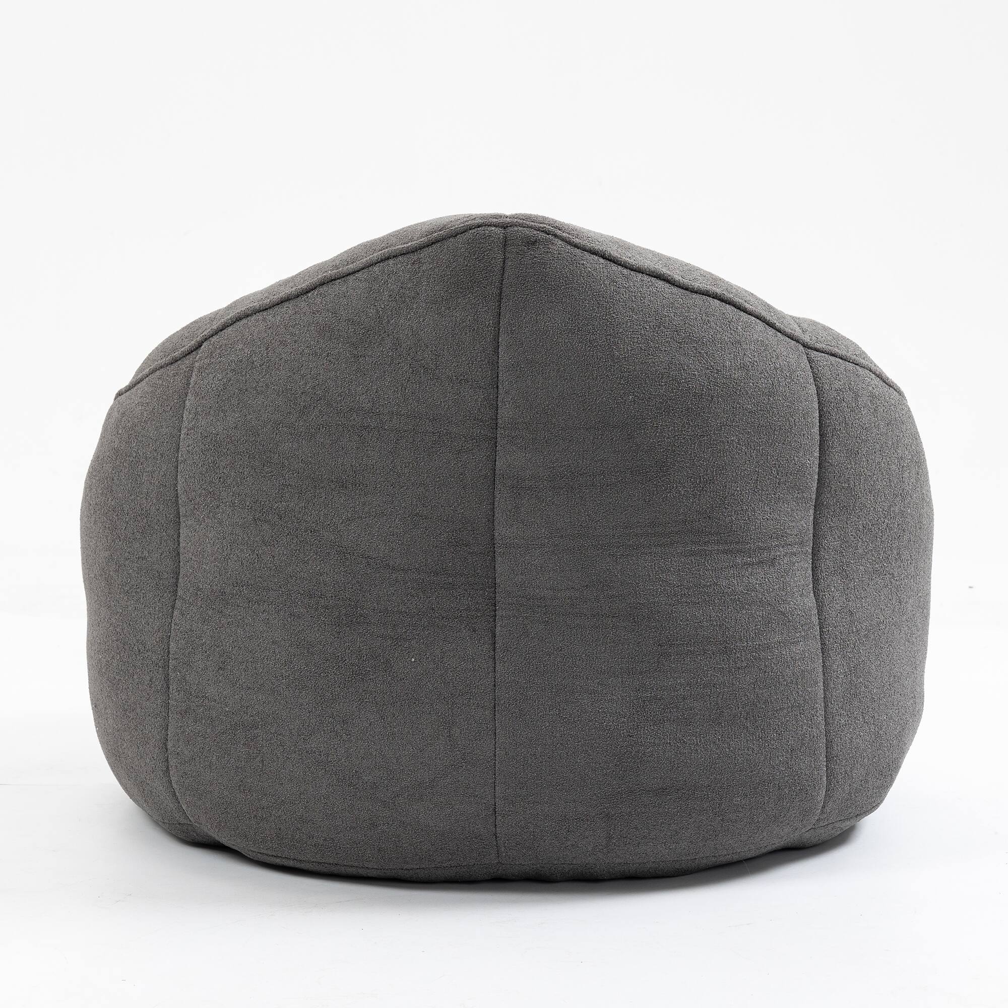 Alt View 8. GOODSILO - Premium Microfiber Bean Bag Sofa Chair with Detachable Footrest for Ultimate Comfort and Relaxation - Grey.