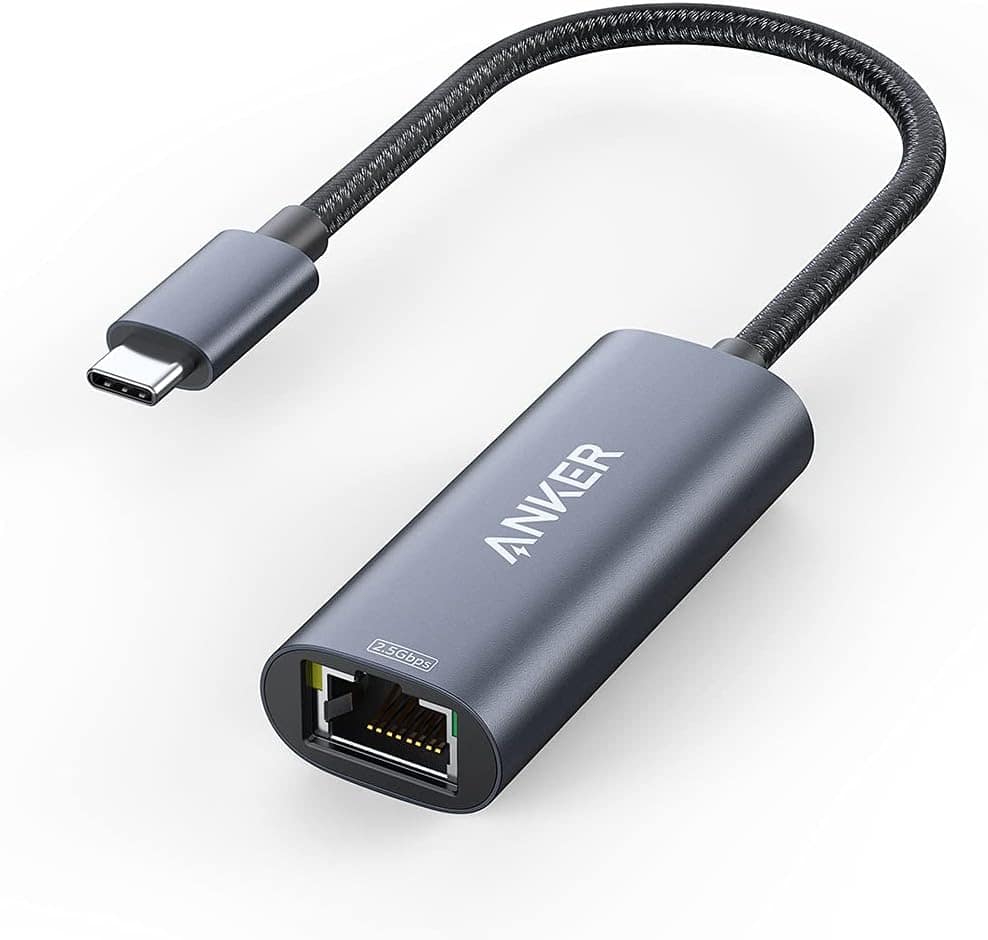 Anker - USB C to Ethernet Adapter - Gray