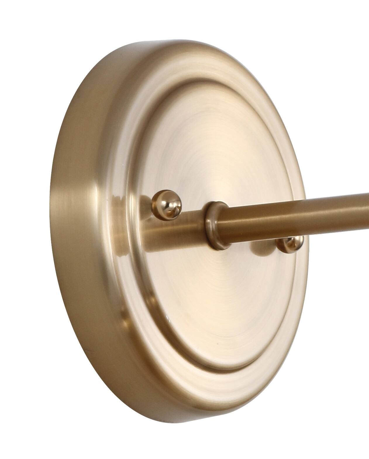 Alt View 5. Jonathan Y - July 26.5" 3-Light Industrial Farmhouse Metal Vanity Light, Brass Gold - Brass Gold.