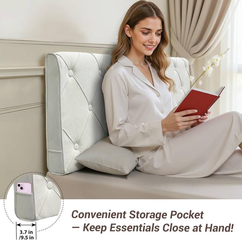 3.7 in / 9.5 in  
Convenient Storage Pocket  
— Keep Essentials Close at Hand!