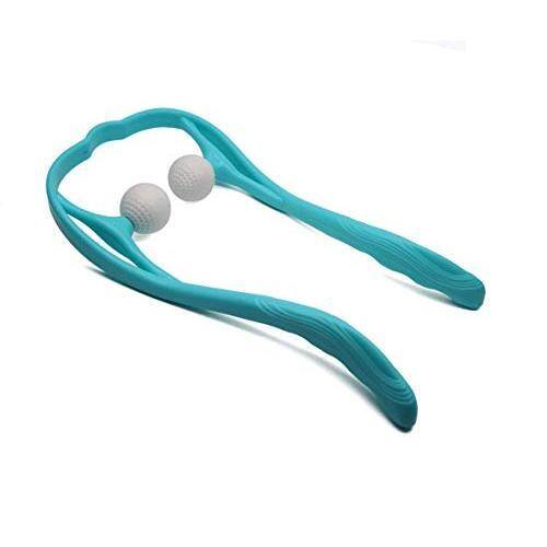 The Best Inks - M1212 Shiatsu Neck For And Shoulder With Deep Tissue Trigger Point Manual Self Massage (simulates Hands) - 1 Pack Blue