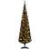 Front. Homcom - Pencil Christmas Tree - Black.