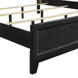 New Classic Furniture - Obsidian Wood Queen Bed - Black