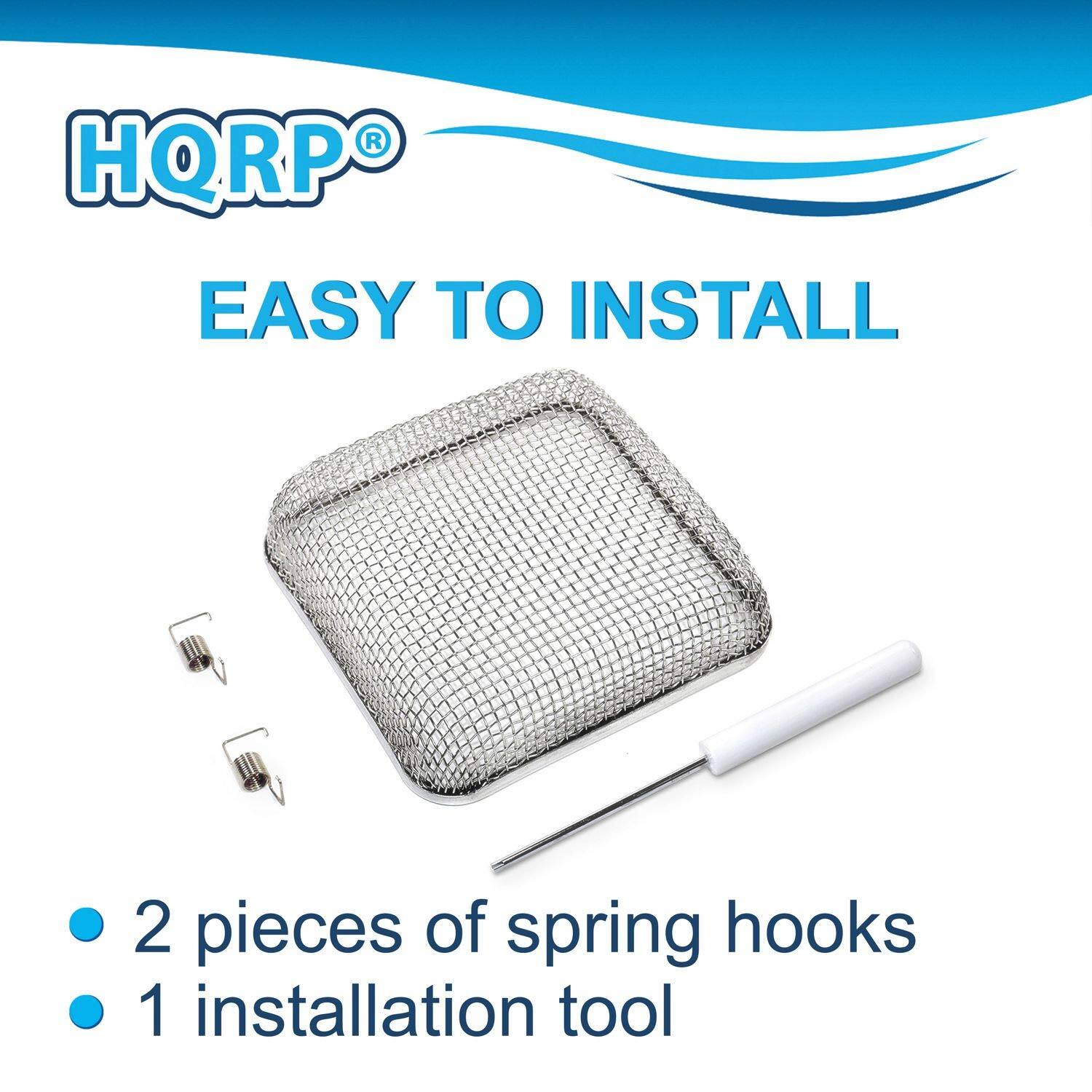 HQRP  
EASY TO INSTALL  

- 2 pieces of spring hooks  
- 1 installation tool