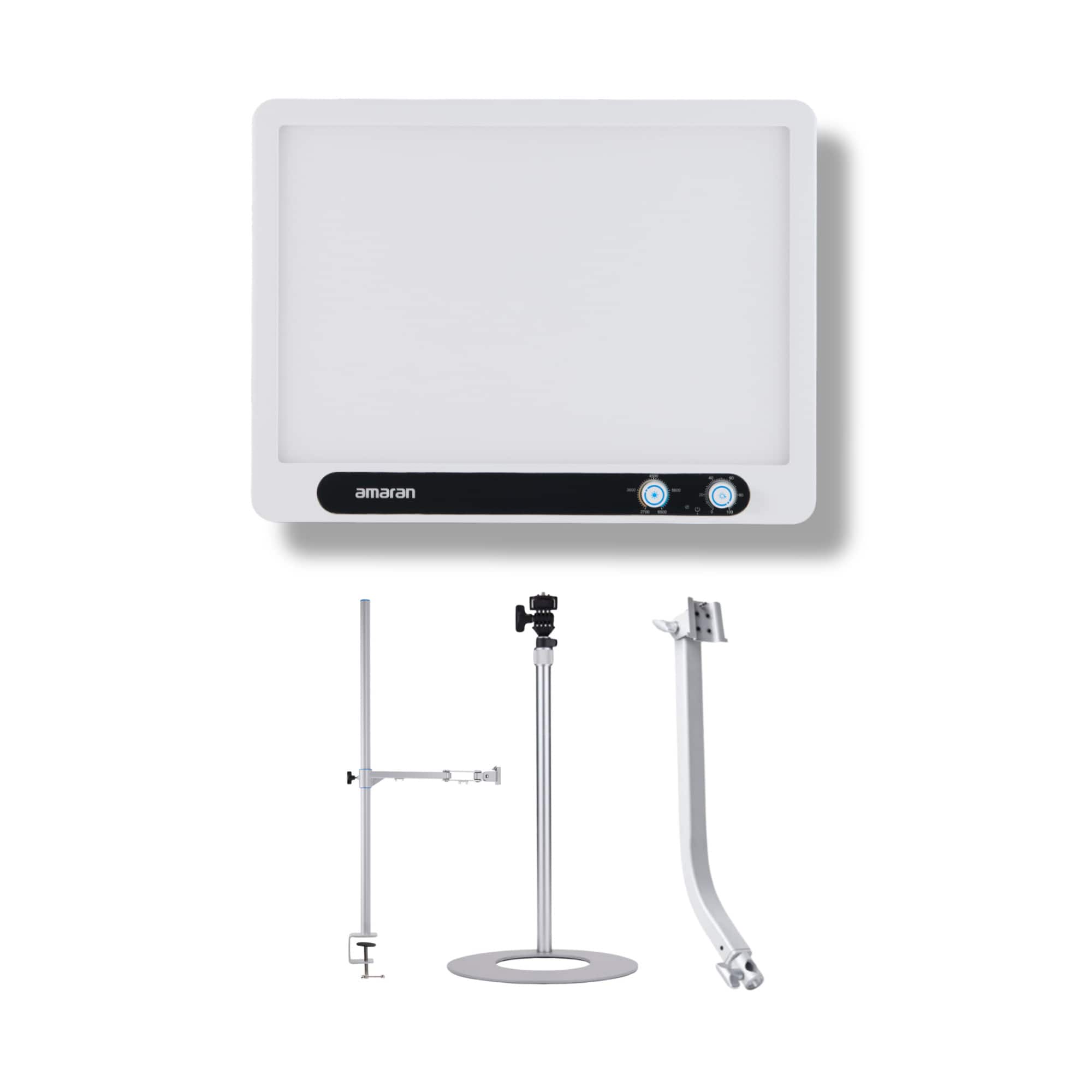 Amaran - Verge Edge-Lit LED Panel Light Flicker-Free (White, US) Bundle