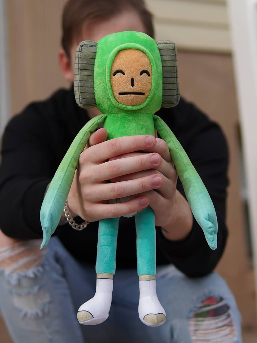 Alt View 3. Youtooz - Meme: No No Brush 12" Plush.