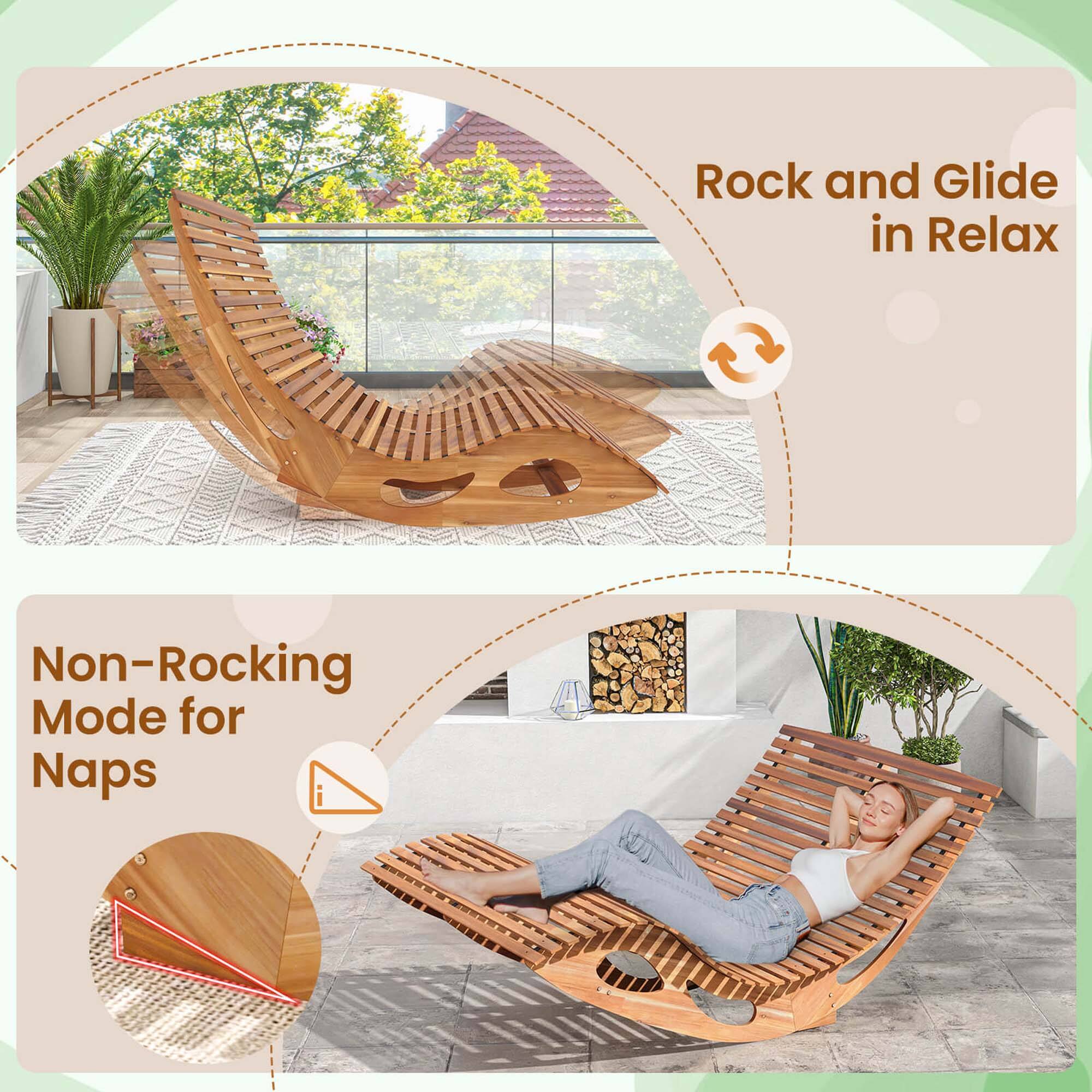 Rock and Glide in Relax 2 Non-Rocking Mode for Naps