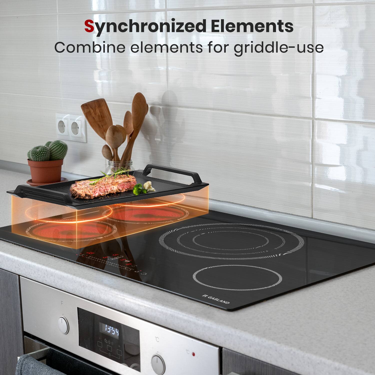 Synchronized Elements  
Combine elements for griddle-use