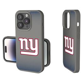 Keyscaper - NFL - New York Giants Linen Logo iPhone Soft Touch Case - 14 - Gray