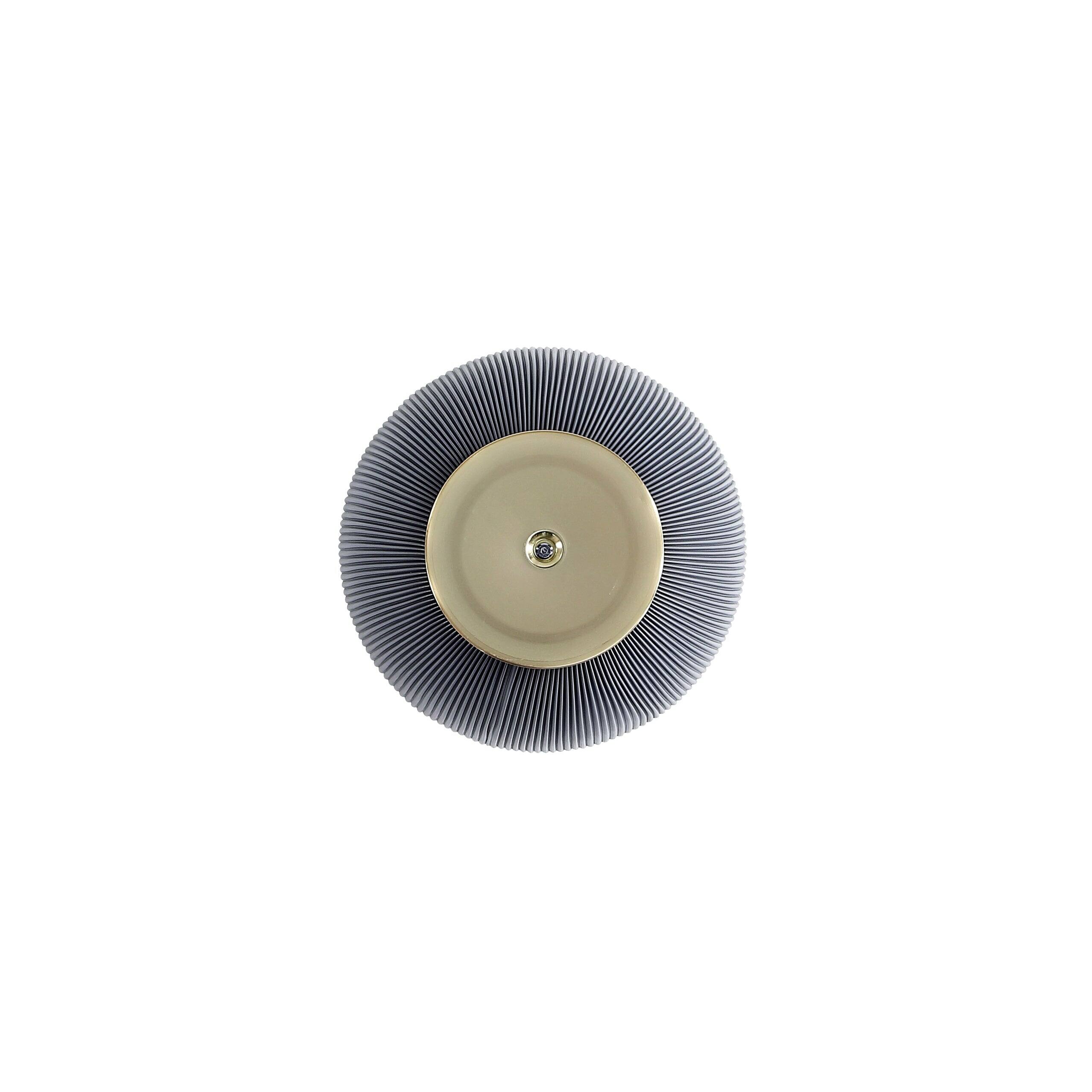 Alt View 3. Manhattan Comfort - Anderson Modern Sintered Stone Top Upholstered End Table - Set of 2 - Gray.