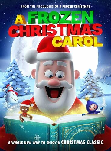 Front. Frozen Christmas Carol   - DVD.