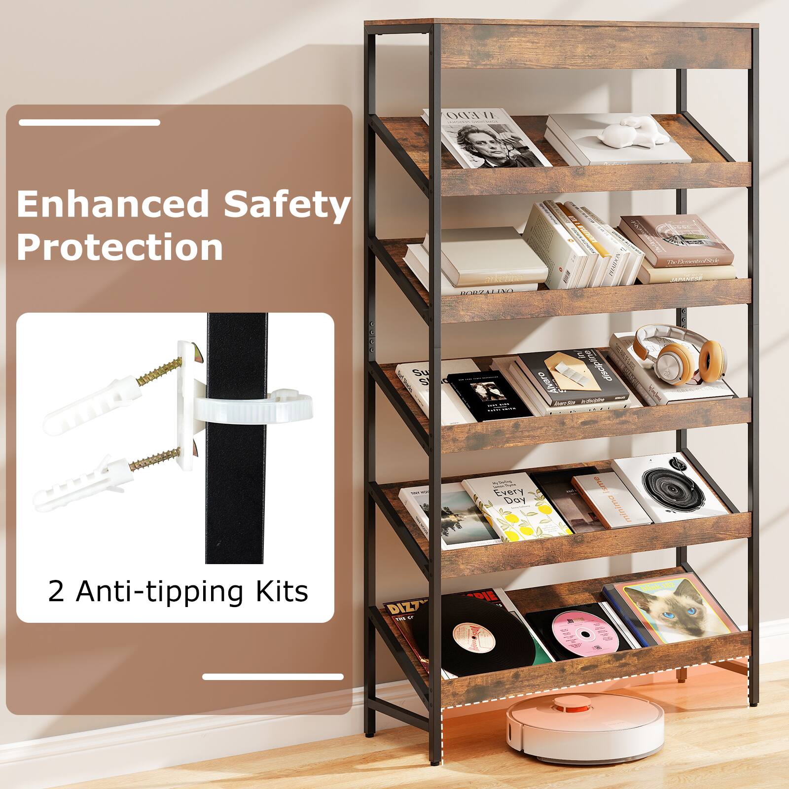 Enhanced Safety Protection

2 Anti-tipping Kits