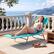 Alt View 3. Costway - Costway Patio Tanning Chair,Folding Beach Lounge Chair with 5-Position Adjustable Backrest - Mint Green.