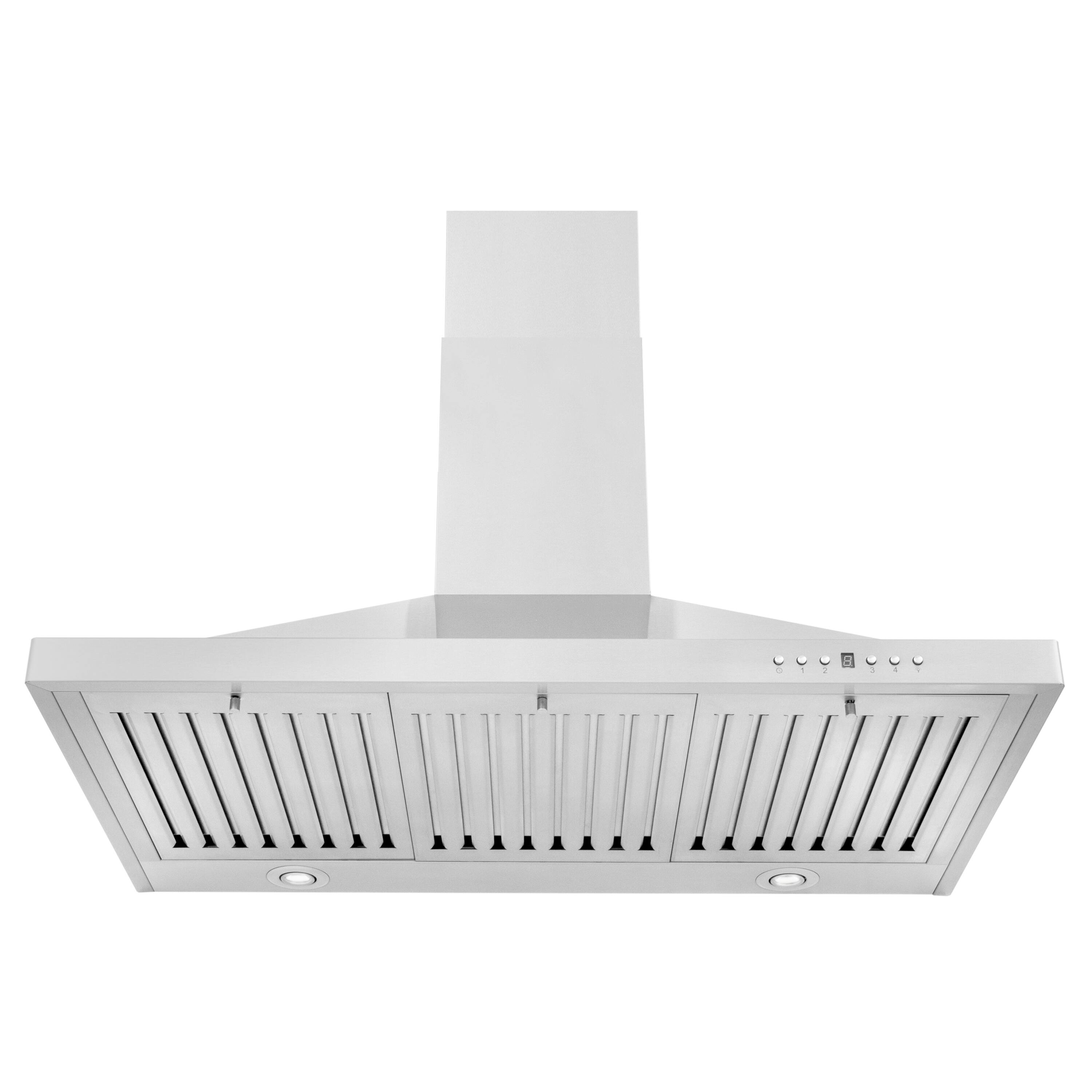 Alt View 3. ZLINE - 30 in. Convertible Vent Wall Mount Range Hood in Stainless Steel (KB-30) - Brushed Stainless Steel.