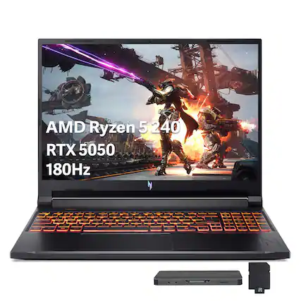 AMD Ryzen 5 240 RTX 5050 180Hz