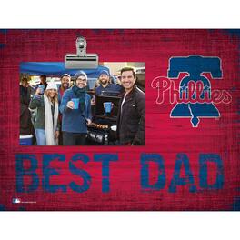 Fan Creations - 8'' x 10.5'' Best Dad Clip Frame - Multicolor