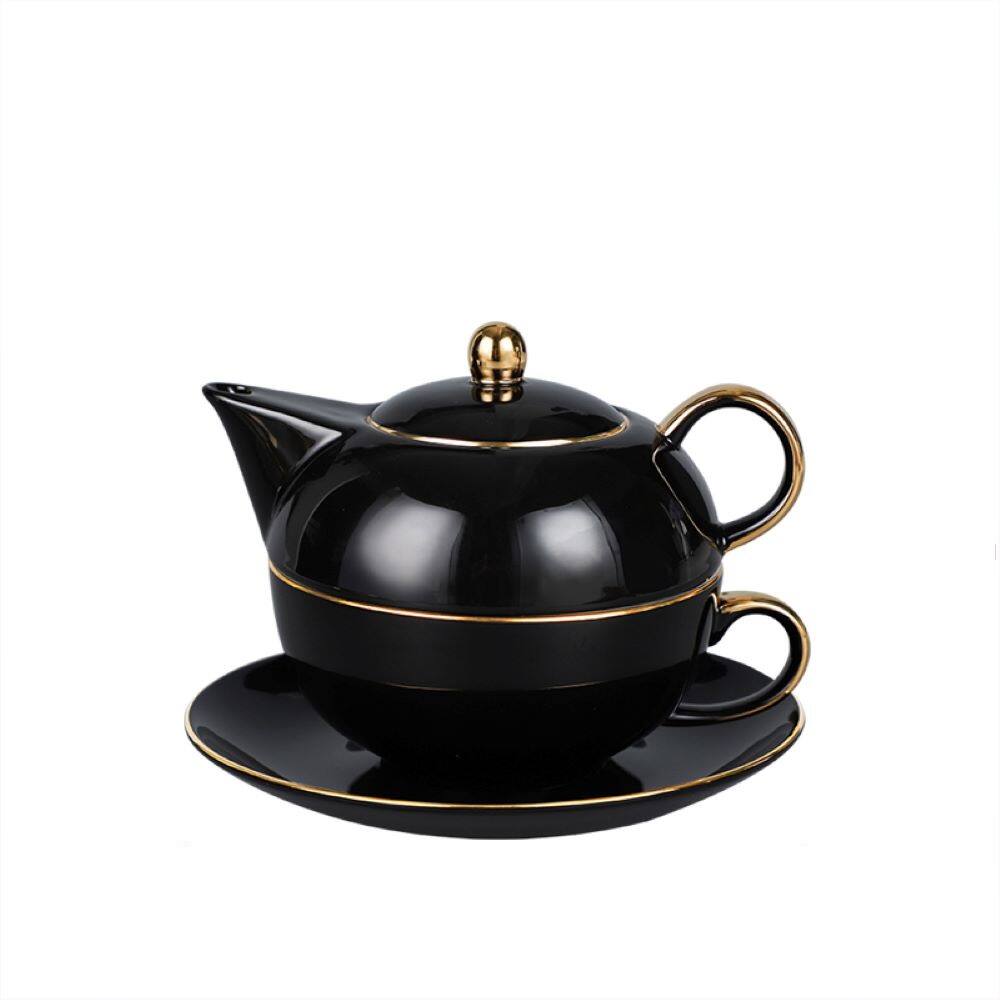 Front. Jiallo - The Enchanted Tea Service Collection - Tea for one Tea Set - Multi color.