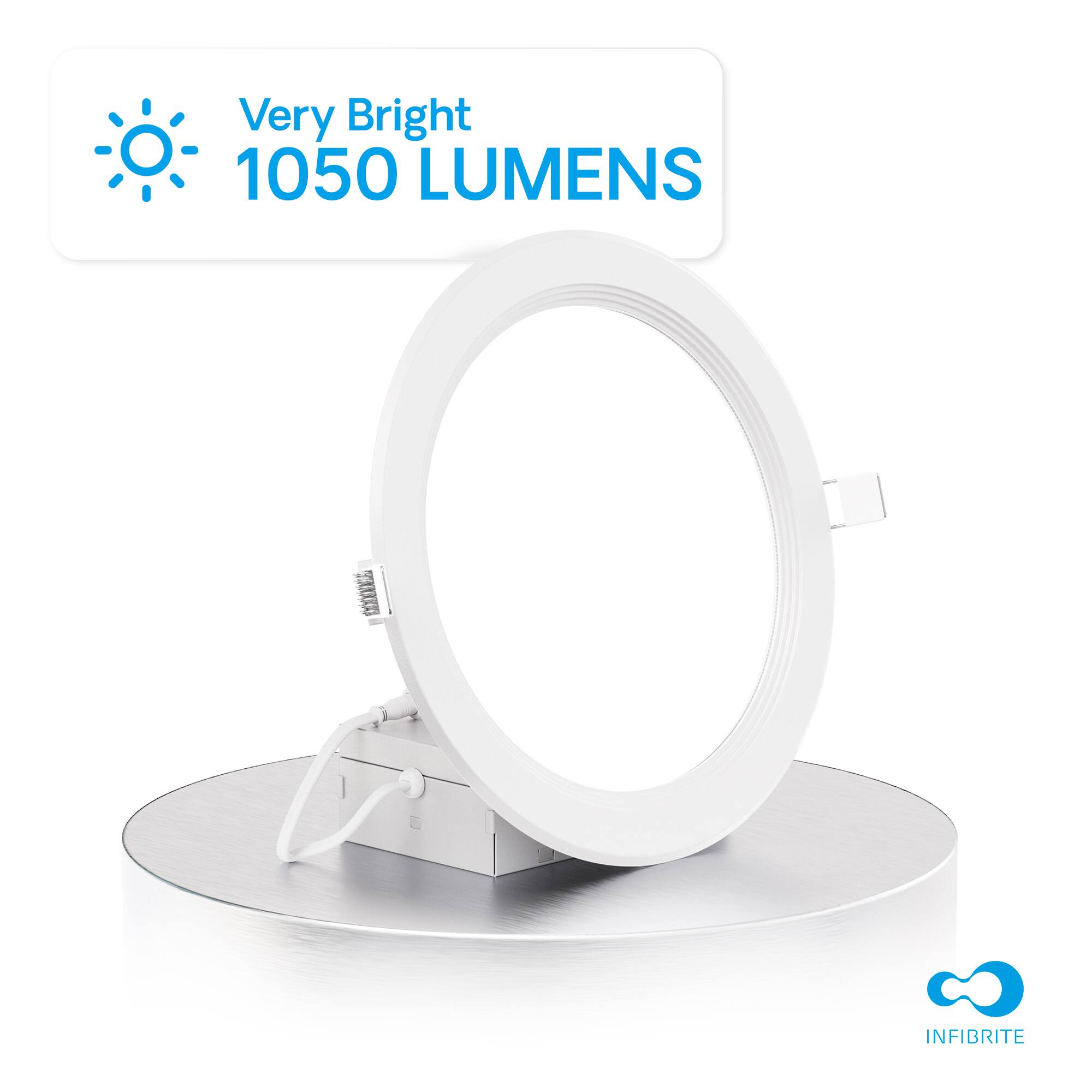 Very Bright 1050 LUMENS

INFIBRITE