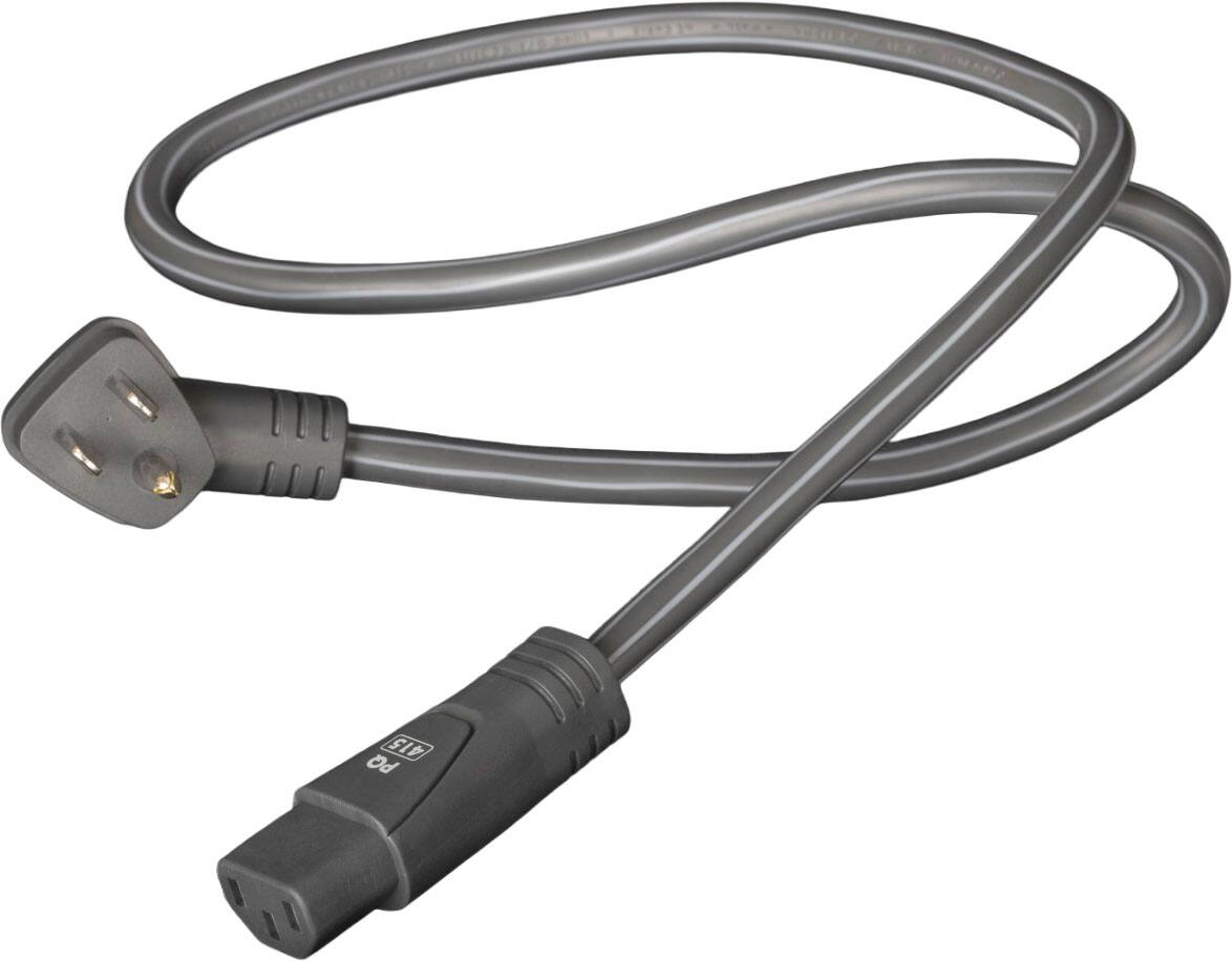 Alt View 15. AudioQuest - PowerQuest TV3 3-Outlet Surge Protector for Wall-Mounted TVs (Non-Sacrificial, Noise-Dissipating, Behind-TV Design) - Black.