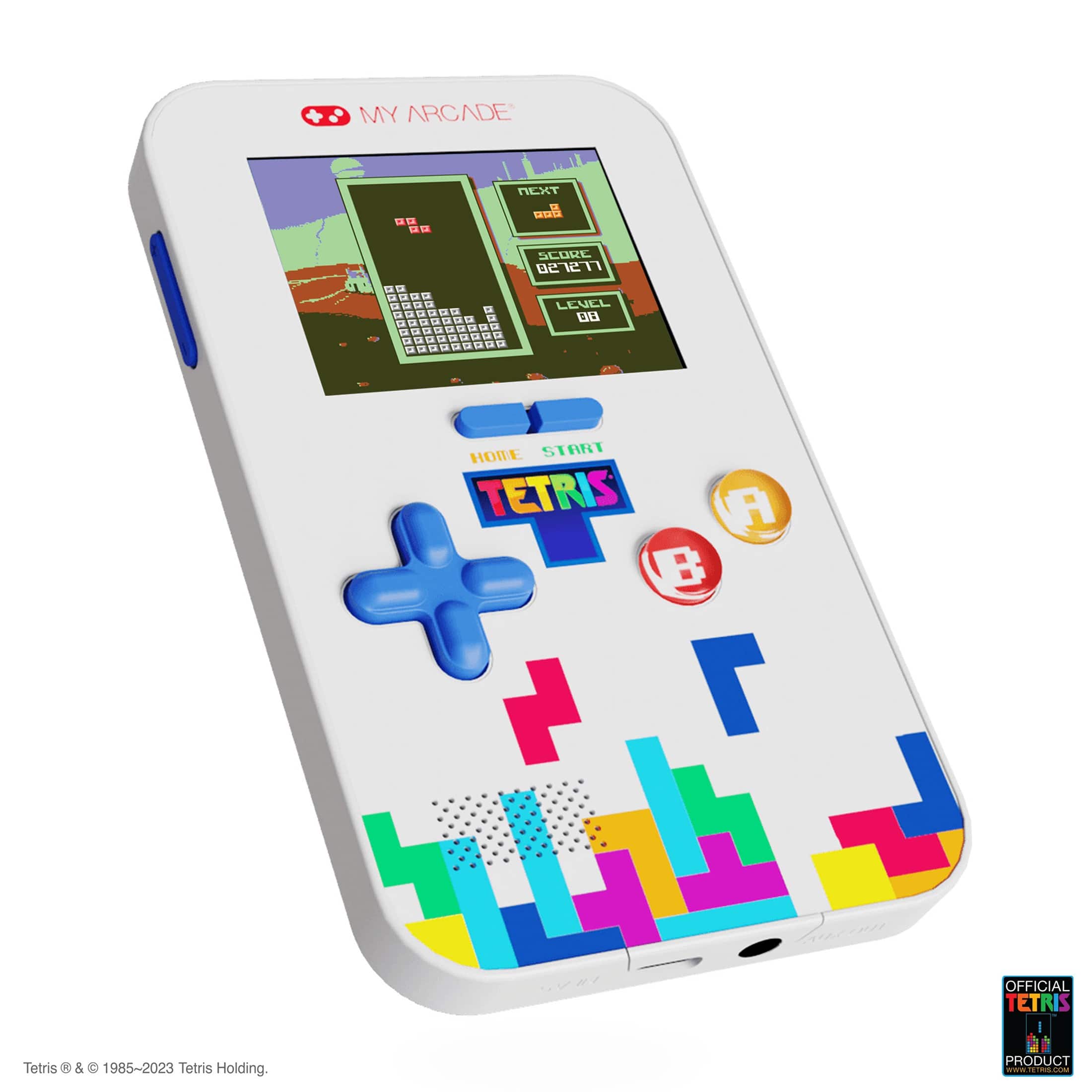 My Arcade Tetris Go Gamer Classic Handheld Portable Video Game System ...