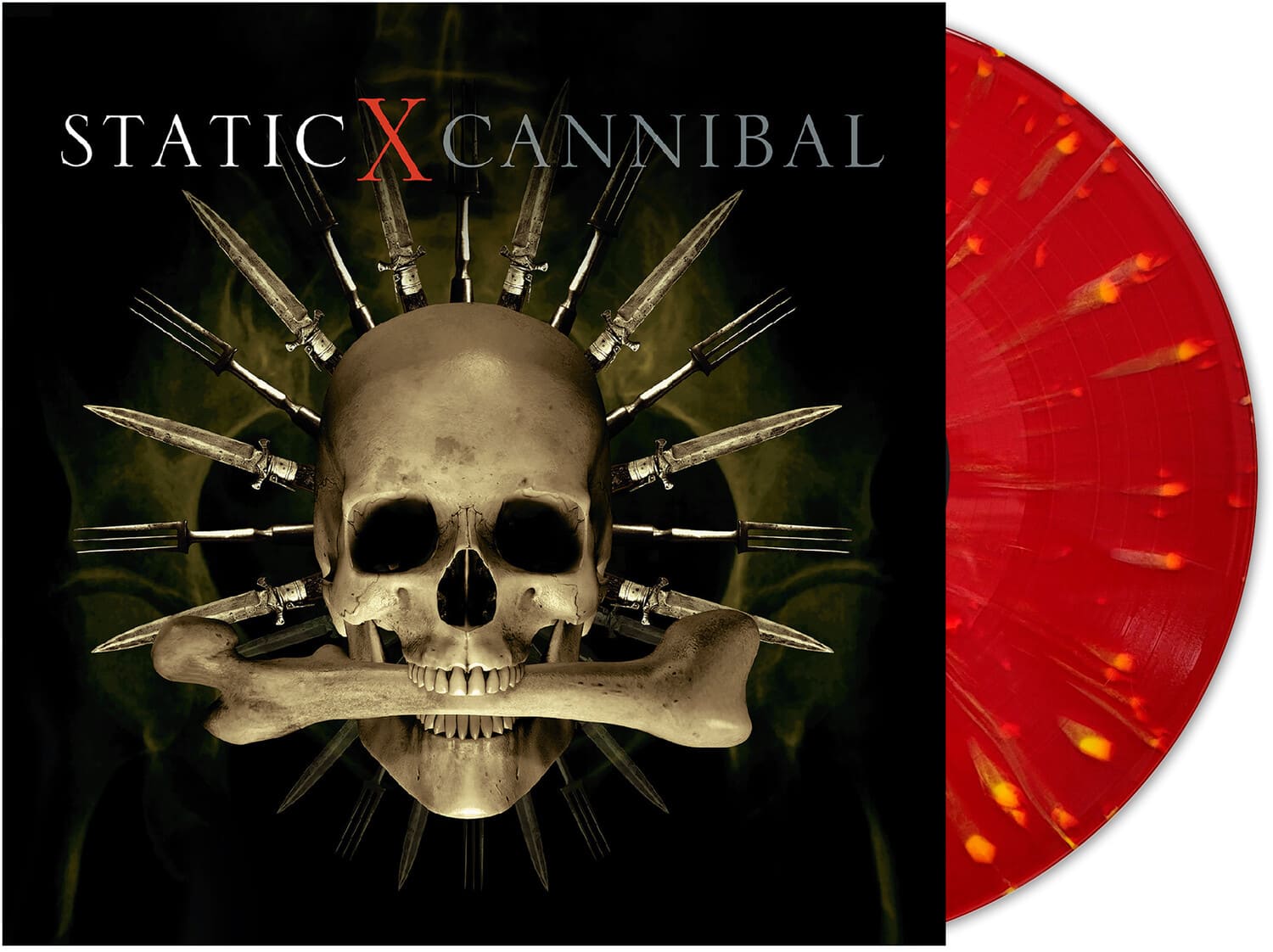 Static X - Cannibal (EXPANDED) (BLOOD & BRONZE SPLATTER VINYL)   - VINYL LP price history on PriceWatchPro