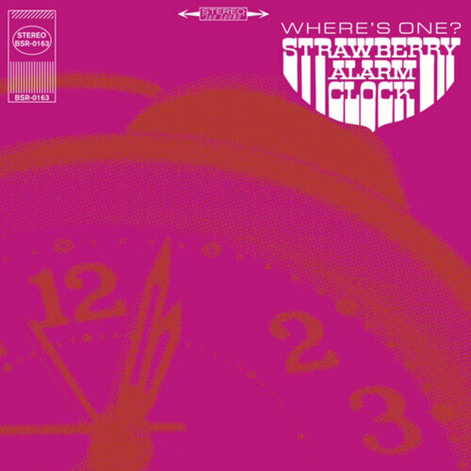 STEREO BSR-0163  
STEREO  
WHERE'S ONE?  
STRAWBERRY ALARM CLOCK  
12  
2 3