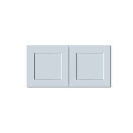Boyel Living - Deep Wall Cabinets 18.Wx27in.H Ready to Assemble Kitchen Cabinets 2Doors HDF Door - DOVE GRAY