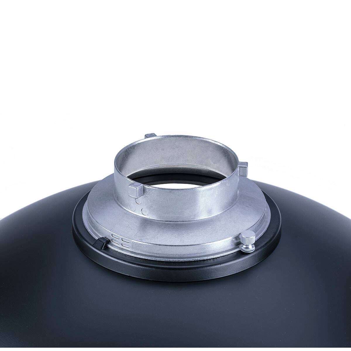Alt View 4. Glow - Glow 28" Silver Beauty Dish for Bowens Mount.