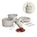 Angle. Bella - 3.5-qt. Hand & Stand Mixer - Oatmilk.